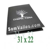 Carpetas laminadas Brillo para empresas 31 x 22